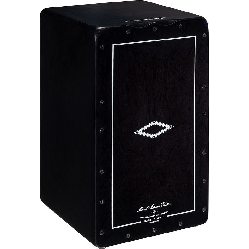 Foto van Meinl aetlsbk artisan edition tango satin black cajon