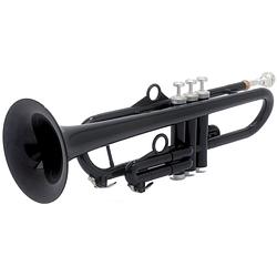 Foto van Jiggs ptrumpet hytech black hybride trompet