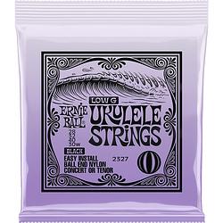 Foto van Ernie ball 2327 ukulele strings low g snaren voor concert of tenor ukelele met lage g