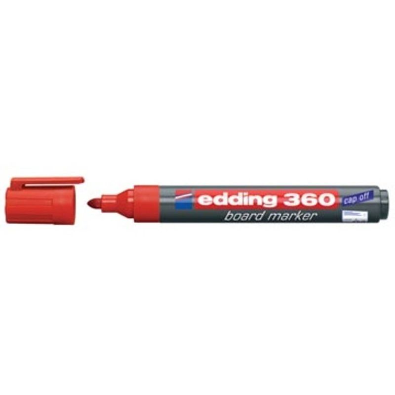 Foto van Edding whiteboardmarker 360 rood