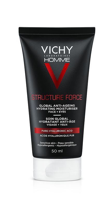 Foto van Vichy homme structure force dagverzorging