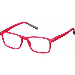 Foto van Solar eyewear leesbril slr03 unisex acryl rood sterkte +2,50