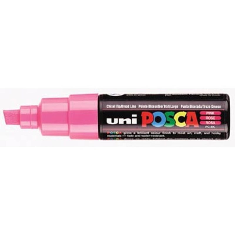 Foto van Uni-ball paint marker op waterbasis posca pc-8k roze