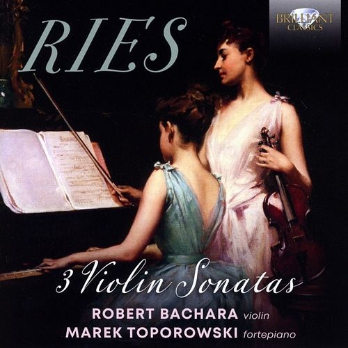 Foto van Ries: 3 violin sonatas - cd (5028421965215)