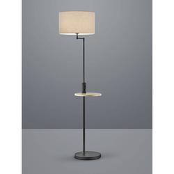 Foto van Industriële vloerlamp claas - metaal - zwart