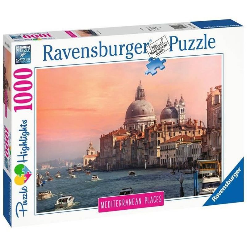 Foto van Puzzle 1000 p - mediterranean italy (puzzle highlights)