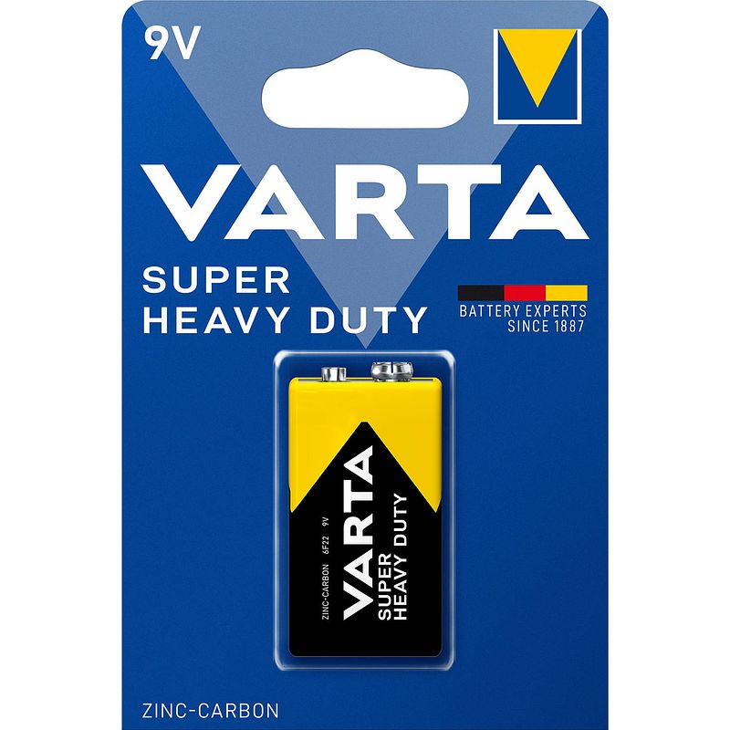 Foto van Varta superlife batterijen 9v