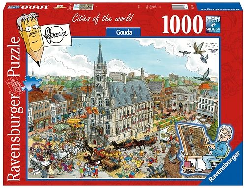 Foto van Fleroux gouda (1000 stukjes) - puzzel;puzzel (4005556174997)