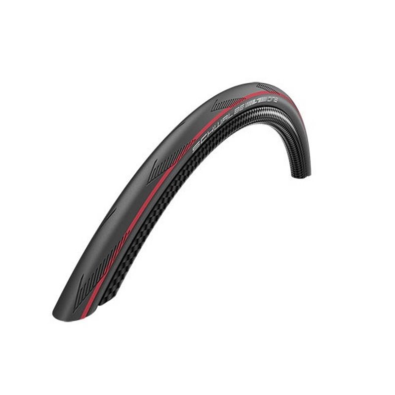 Foto van Schwalbe buitenband one vouwband 28 x 1.00 (25-622) zwart/rood