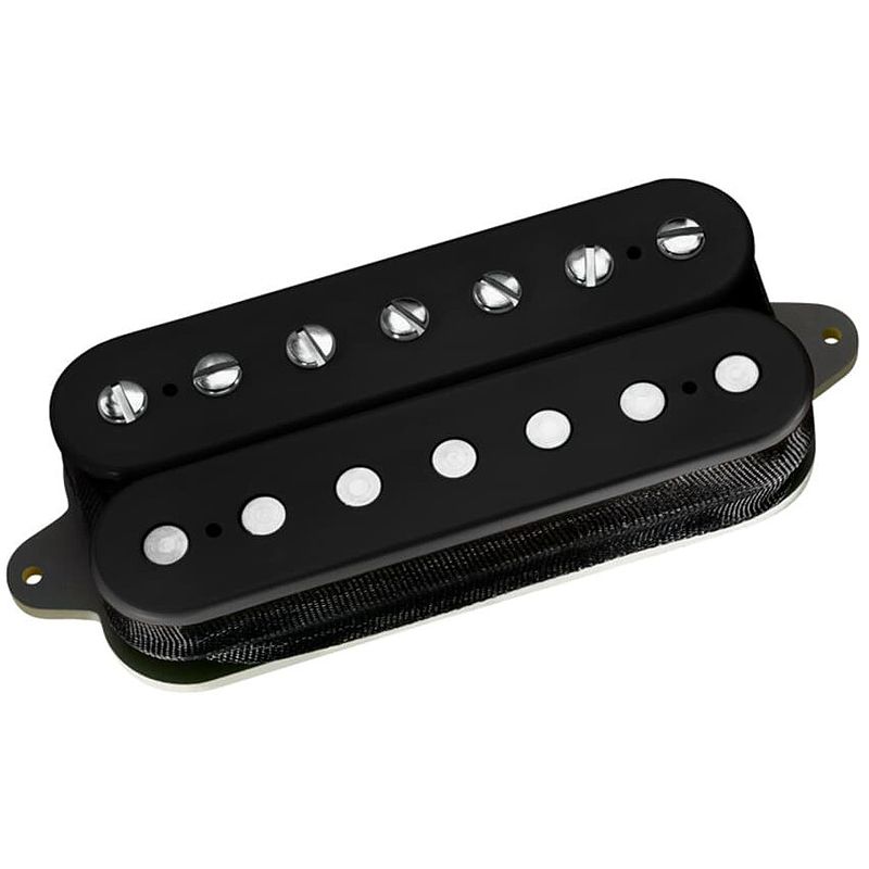 Foto van Dimarzio dp 757bk illuminator 7 bridge gitaarelement 7-snarig