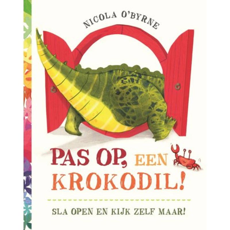 Foto van Pas op, een krokodil!