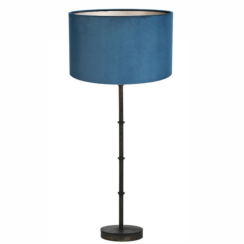 Foto van Light & living phuket tafellamp blauw