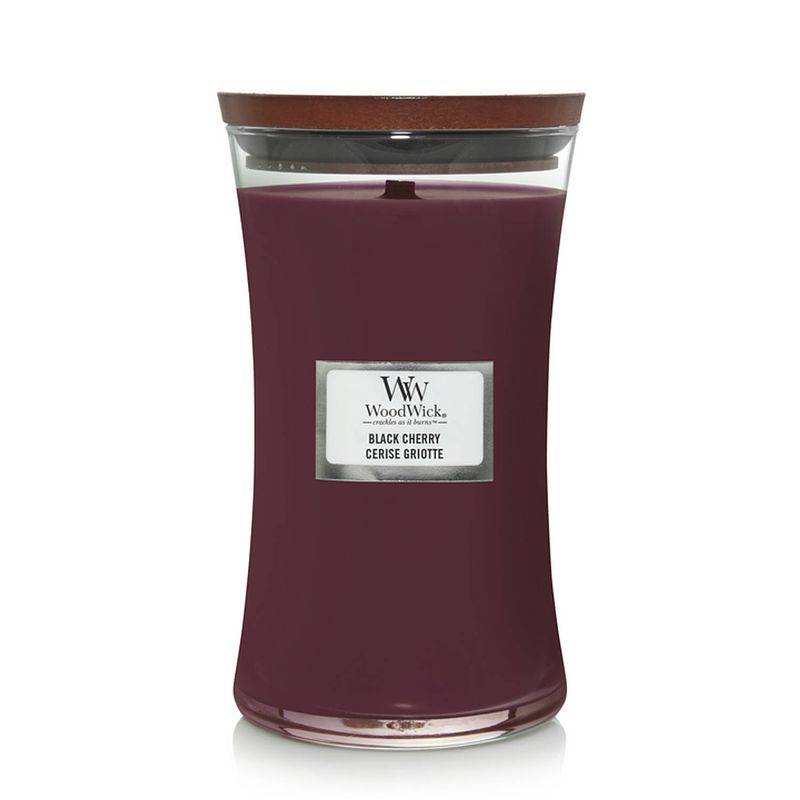 Foto van Ww black cherry large candle