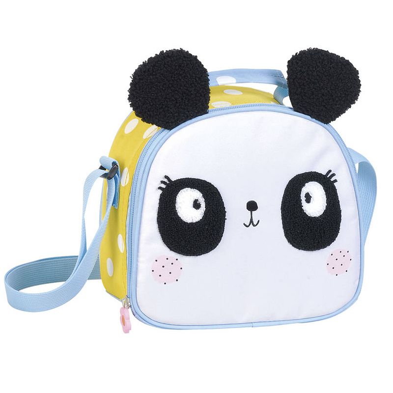 Foto van Lemon ribbon panda lunchbag