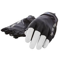 Foto van Mirage lycra handschoen maat s gel zwart korte vinger op kaart