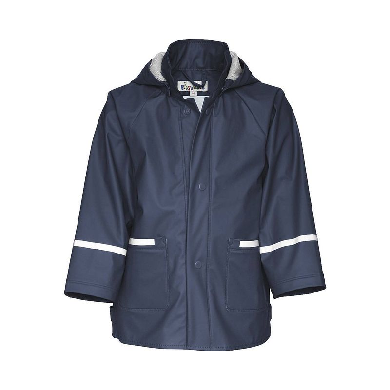 Foto van Playshoes regenjas navy junior maat 74