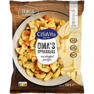 Foto van Celavita oma'ss verse opbak aardappeltjes familie verpakking 700g bij jumbo