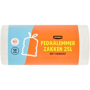 Foto van Jumbo pedaalemmerzakken met handvat 25 l 50 stuks