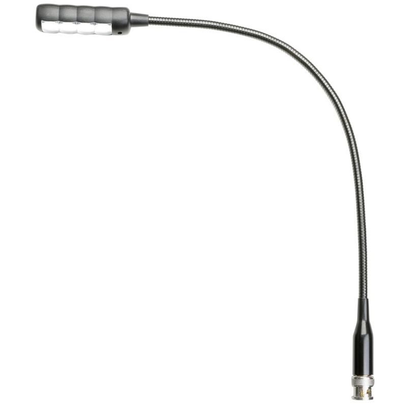 Foto van Adam hall sled 1 ultra bncc zwanenhals-lamp met 4 cob led'ss en bncc connector