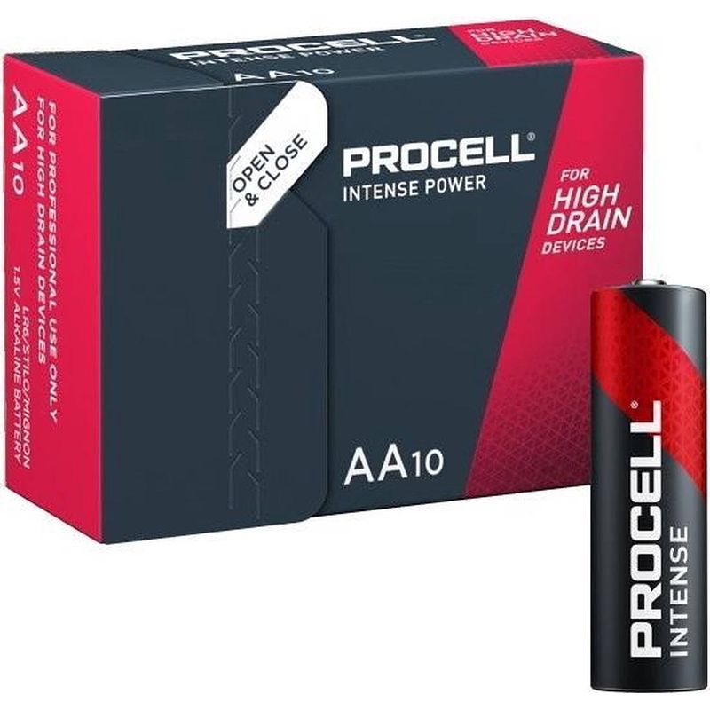 Foto van Procell intense alkaline aa/lr6 10 pack