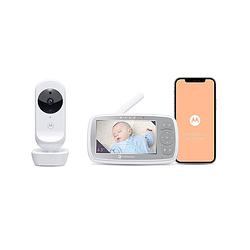 Foto van Motorola vm44 connect - wi-fi babyfoon met camera en app - hd videostreaming - nachtzicht - vele functies