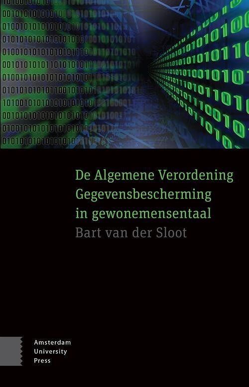 Foto van De algemene verordening gegevensbescherming in gewonemensentaal - bart van der sloot - ebook (9789048552085)