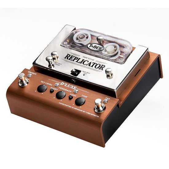 Foto van T-rex replicator d'luxe tape echo analoog delay effectpedaal