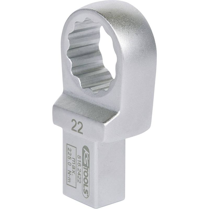 Foto van Ks tools 5162422 14x18mm insteek-ringsleutel, 22 mm