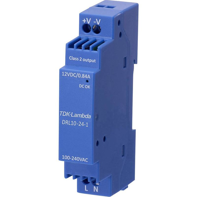 Foto van Tdk-lambda drl10-12-1 din-rail netvoeding 12 v 0.84 a 10.08 w