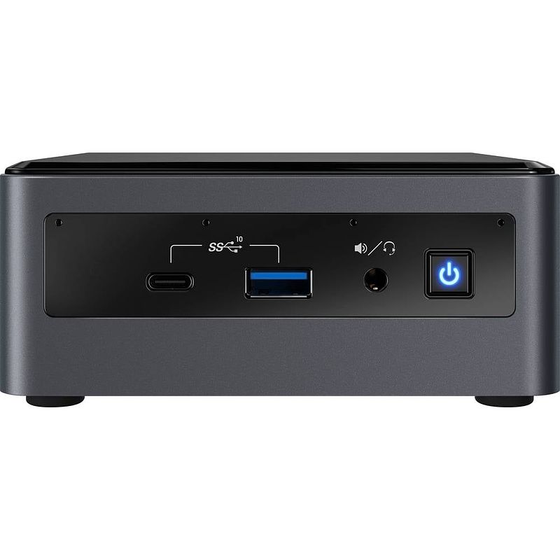 Foto van Intel barebone 10 performance () intel® core™ i3 i3-10110u intel uhd graphics freedos bxnuc10i3fnhn2