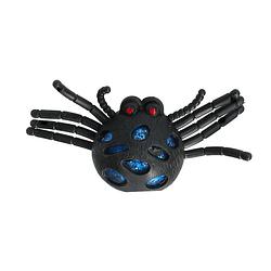 Foto van Banzaa orbeez glitter stressbal spin voor kinderen - squishy - zwart