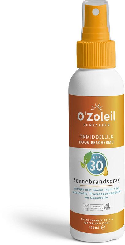 Foto van O'szoleil zonnebrandspray spf30