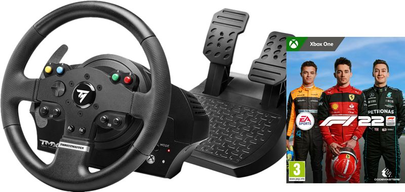 Foto van Thrustmaster tmx force feedback + f1 22 xbox one