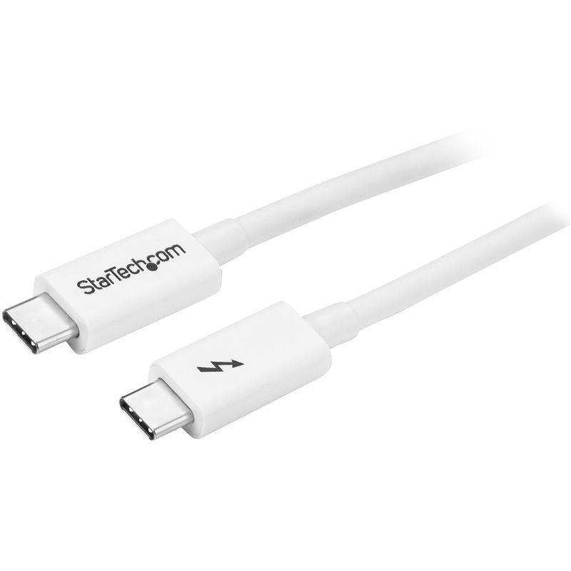 Foto van Startech thunderbolt 3 kabel 2 meter (wit)