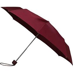 Foto van Opvouwbaar paraplu - handopening paraplu - stevig paraplu met diameter van 100 cm - donker rood
