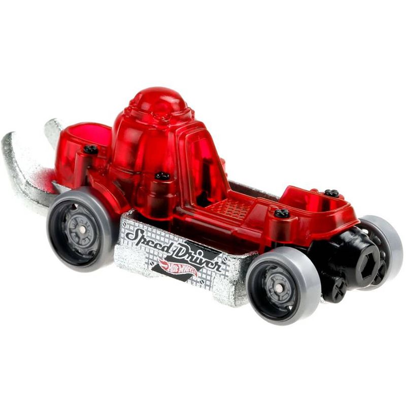 Foto van Hot wheels auto experimotros speed driver jongens 7 cm rood