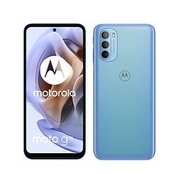 Foto van Motorola moto g31 smartphone blauw