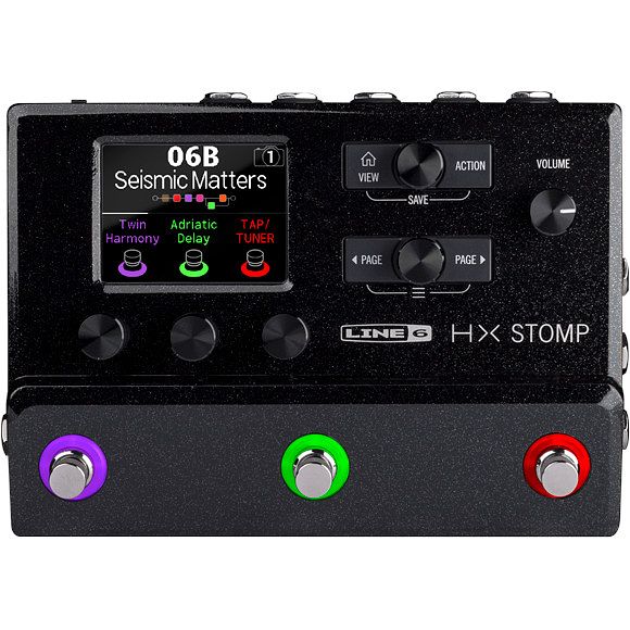 Foto van Line 6 hx stomp multi-effect stompbox