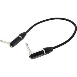 Foto van Cordial cfi0,3rr jack kabel [1x jackplug male 6,3 mm - 1x jackplug male 6,3 mm] 30.00 cm zwart