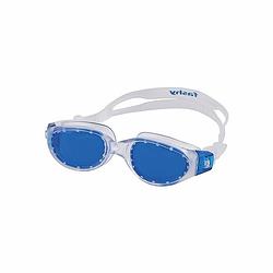 Foto van Zwembril met blauwe gebogen lenzen voor volwassenen - zwembrillen
