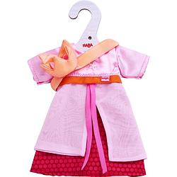 Foto van Haba poppenkleding prinses junior 30 cm polyester roze