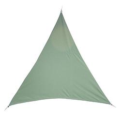 Foto van Premium kwaliteit schaduwdoek/zonnescherm shae driehoek groen 3 x 3 x 3 meter - schaduwdoeken