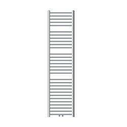 Foto van Badkamerradiator sahara 400x1800 mm chroom gebogen met middenaansluiting