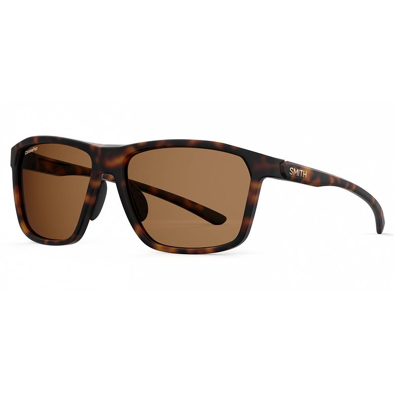 Foto van Smith pinpoint zonnebril unisex bruin havana/ bruin