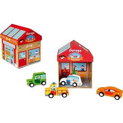 Foto van Scratch speeldoos garage 2-in-1 5-delig