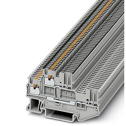 Foto van Phoenix contact pttb 1,5/s/2p-pv bu 3213933 klem 2-etages aantal polen: 4 0.14 mm² 1.5 mm² blauw 50 stuk(s)