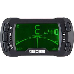 Foto van Boss tu-03 clip-on tuner en metronoom