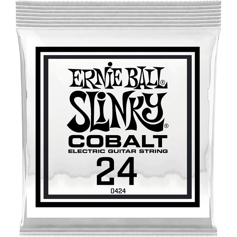 Foto van Ernie ball 10424 .024 slinky cobalt wound losse snaar voor elektrische gitaar