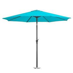 Foto van Le sud parasol blanca - aqua - ø250 cm - leen bakker