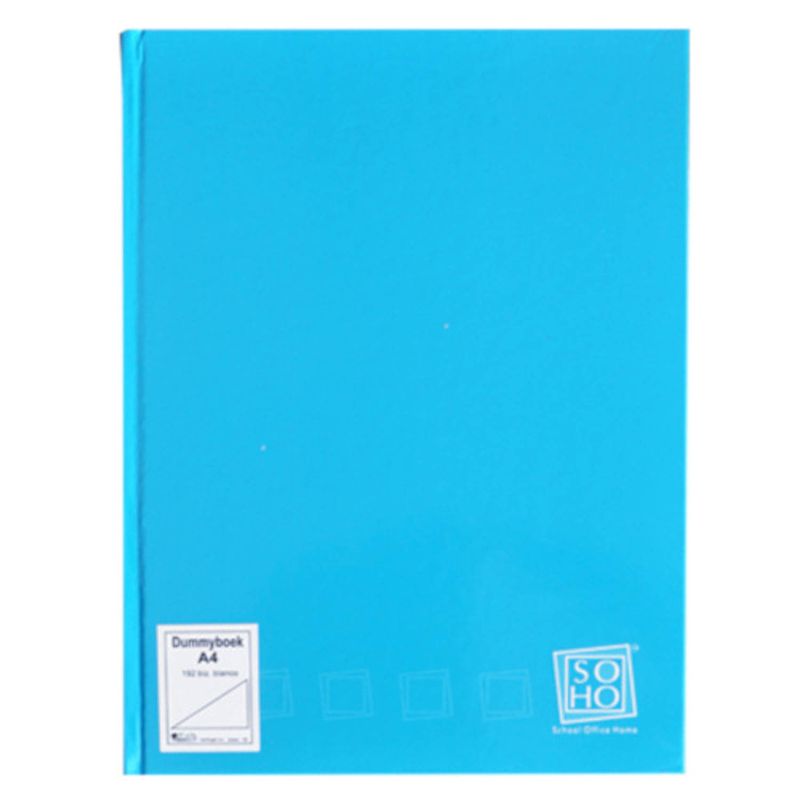 Foto van Soho dummyboek a4 cm papier blauw